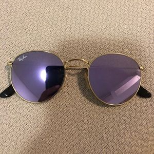 Purple Round Ray-Bans